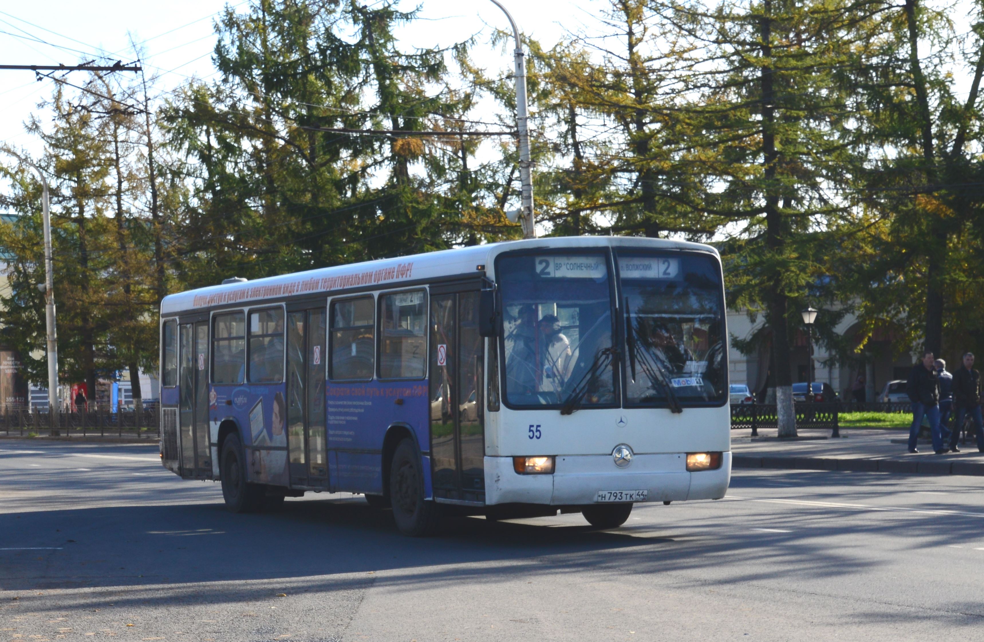 Контроль за работой пассажирского транспорта в Костроме будет усилен