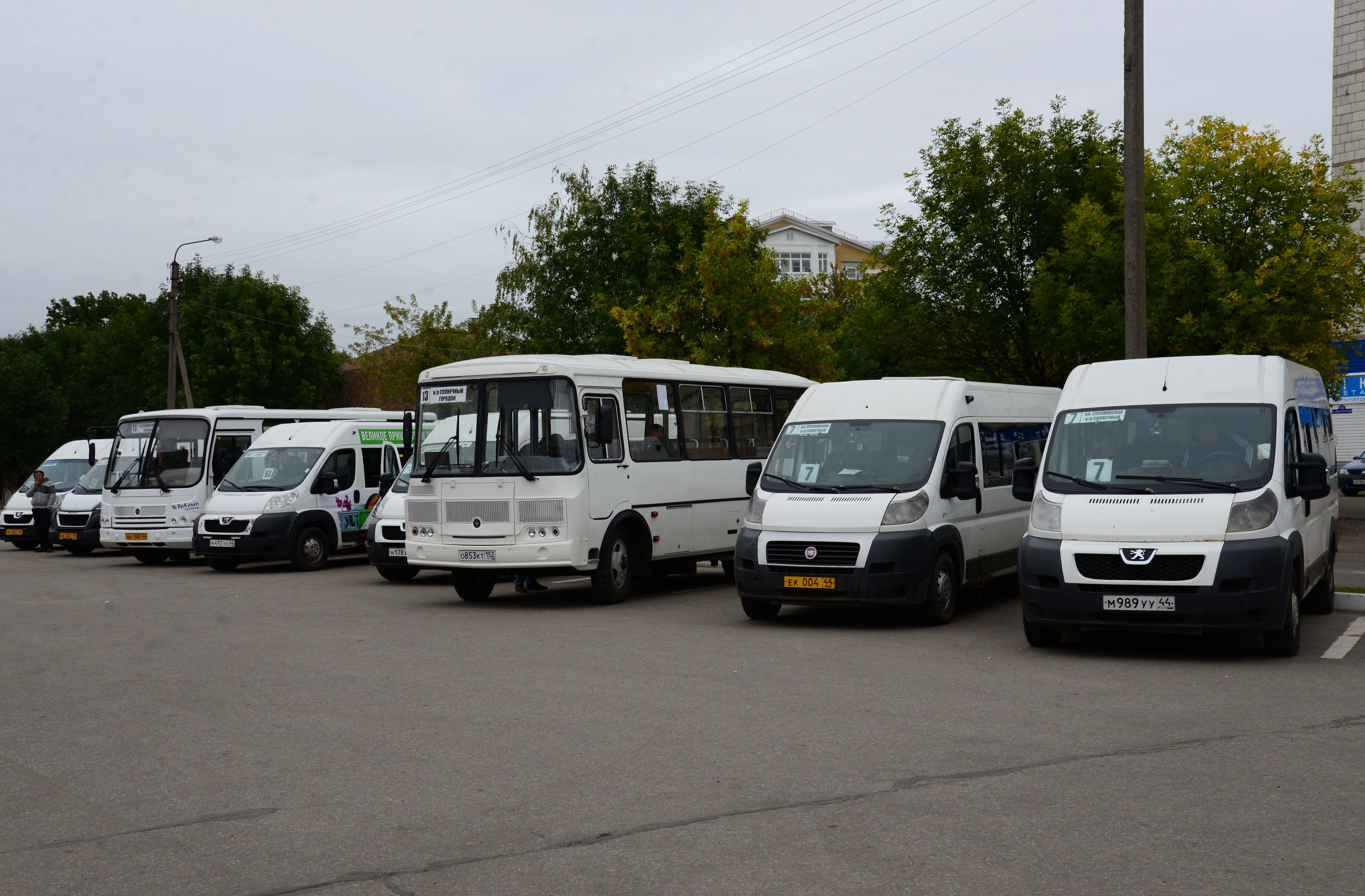 В Костроме началась проверка автобусов, которые будут работать на новой  маршрутной сети