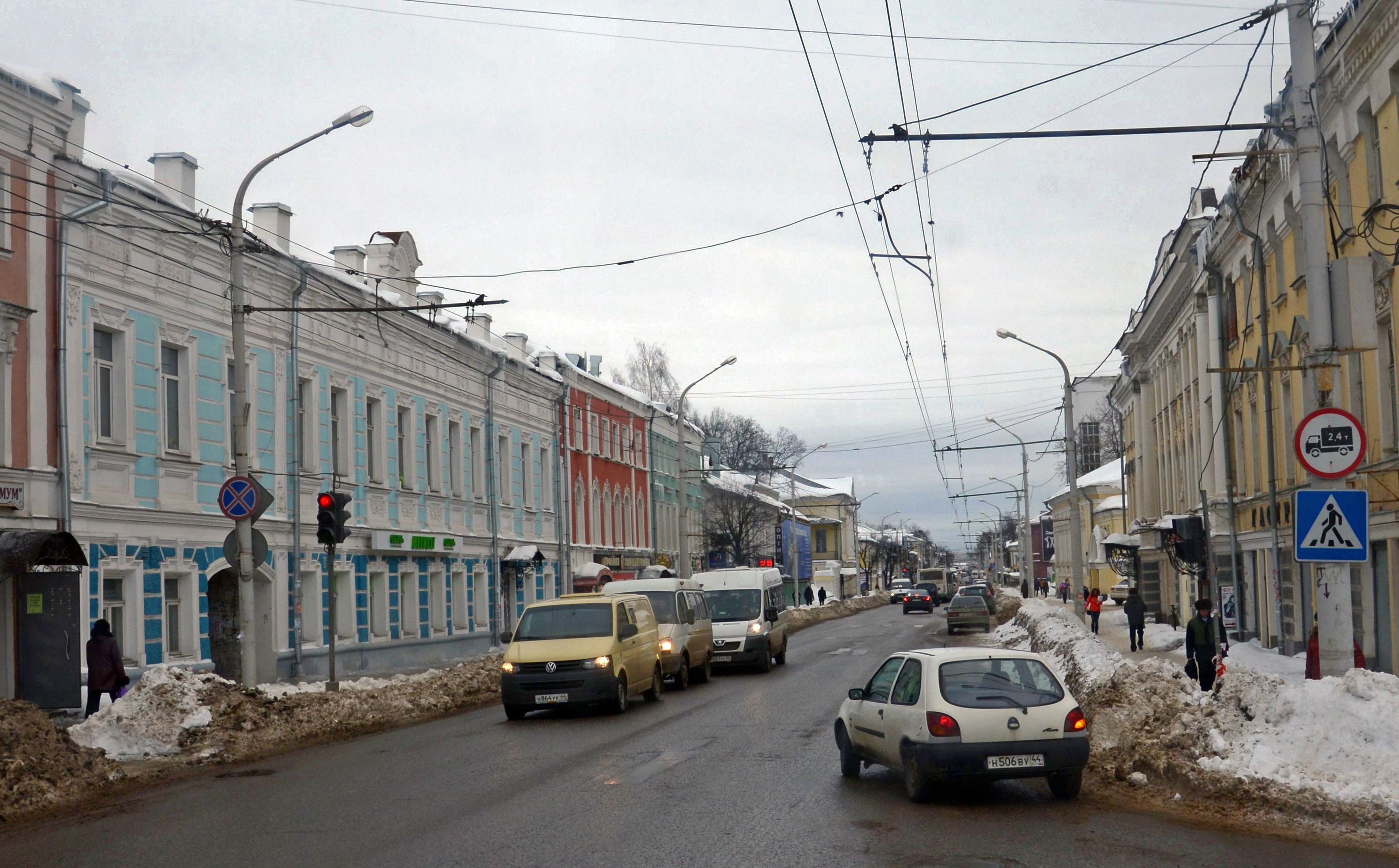 Изменениями в Правила благоустройства в Костроме уточнён порядок размещения  информационных вывесок